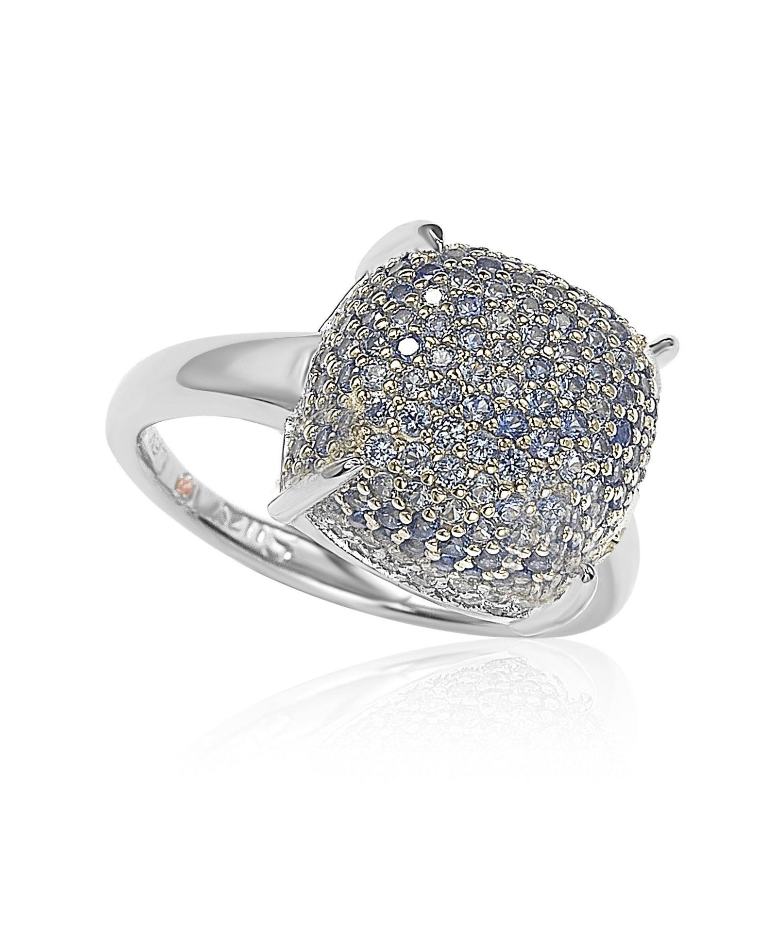 Suzy Levian New York Cubic Zirconia Puff Ring