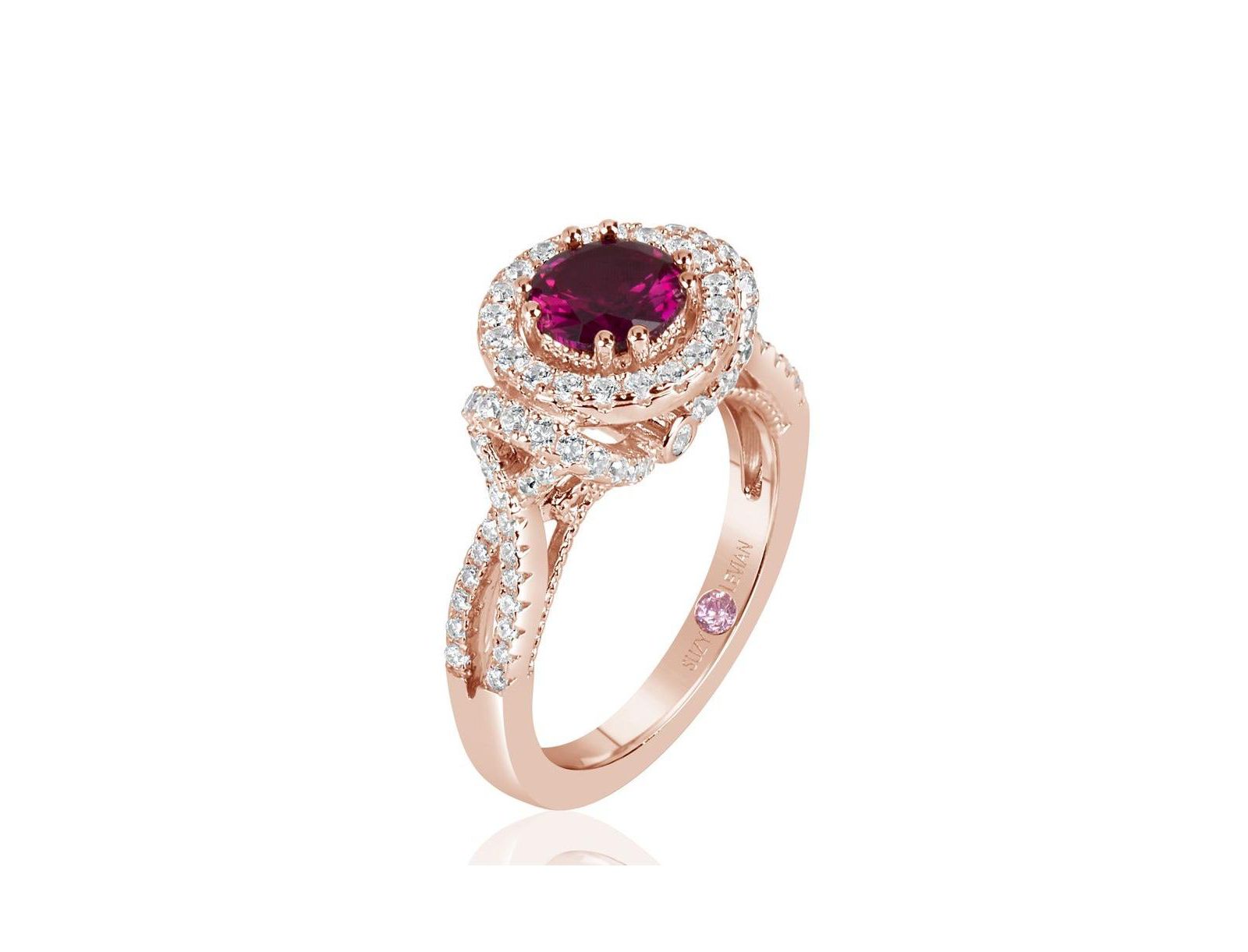 Suzy Levian New York Cubic Zirconia Anniversary Ring