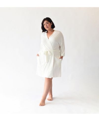 Cozy Earth Женское кимоно из вискозы с бамбука Stretch-Knit