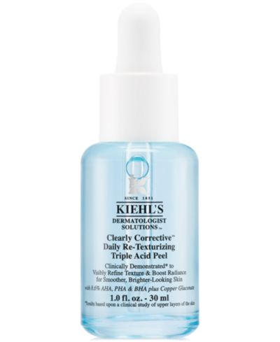 Kiehl's Since 1851 Ежедневный реструктурирующий пилинг с тройной кислотой Clearly Corrective
