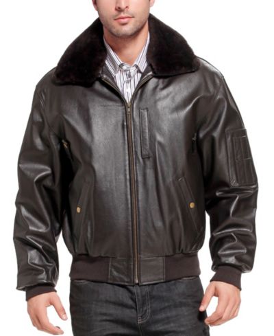 Мужская кожаная летная куртка-бомбер Landing Leathers B-15