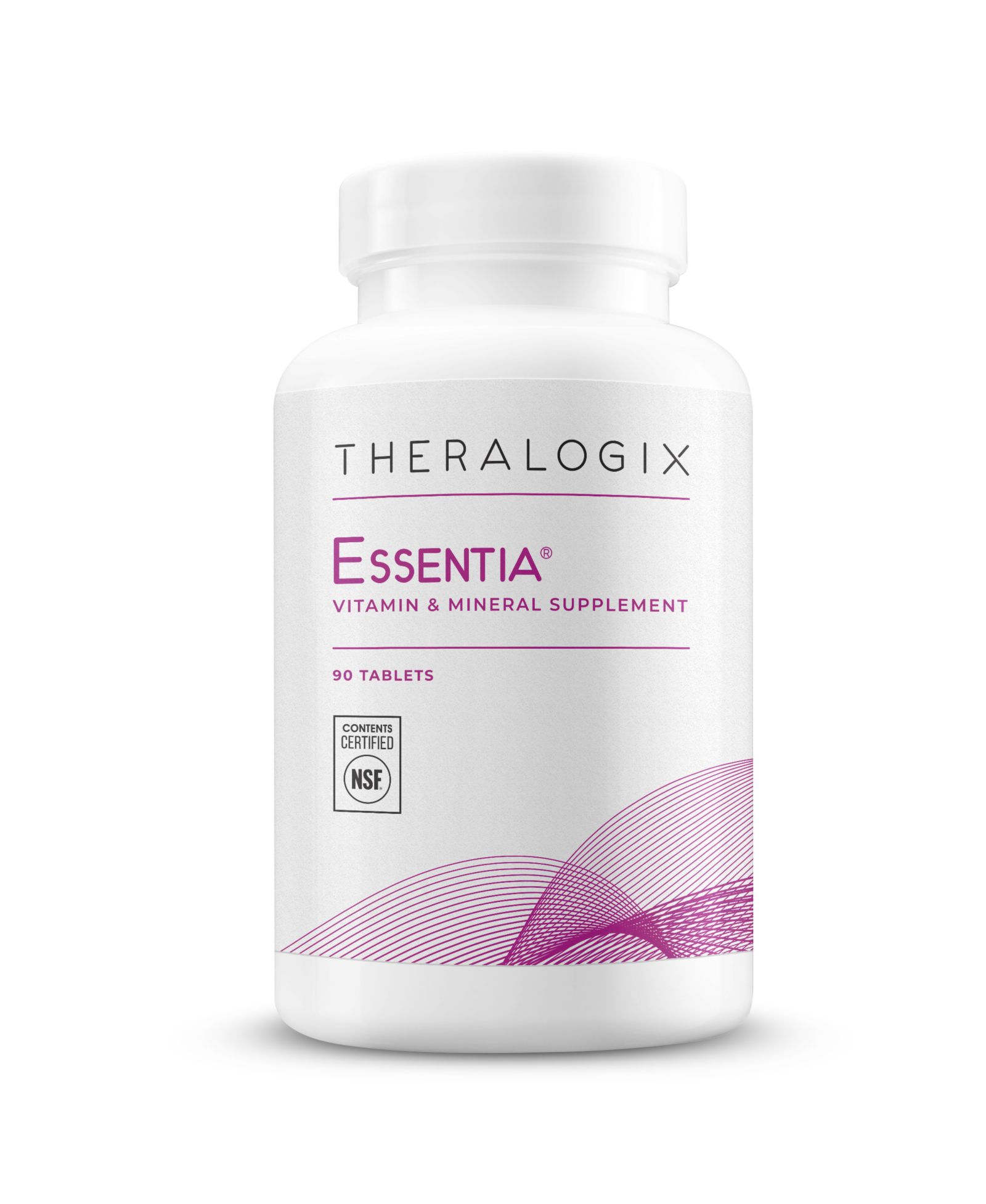 Мультивитамины Theralogix Essentia для женщин - запас на 90 дней - поддержка иммунитета и здоровья костей - с витамином C, витамином D, цинком и др. - сертификация NSF