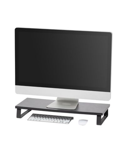 IRIS 1 Tier Computer Monitor Stand, Black