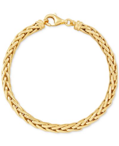 Lightweight Spiga Link Bracelet in 14k Gold