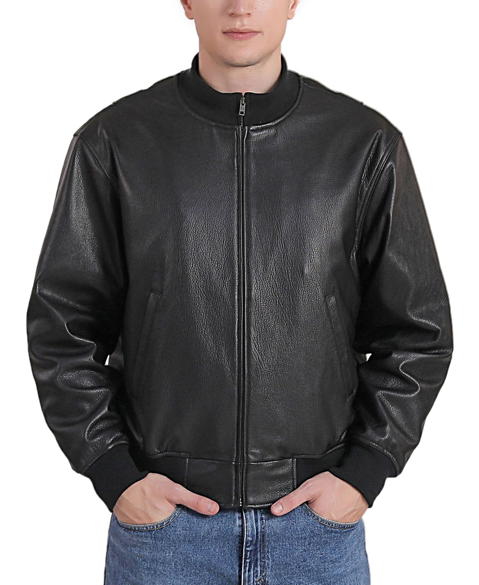 Landing Leathers Men's WWII Leather Tanker Jacket