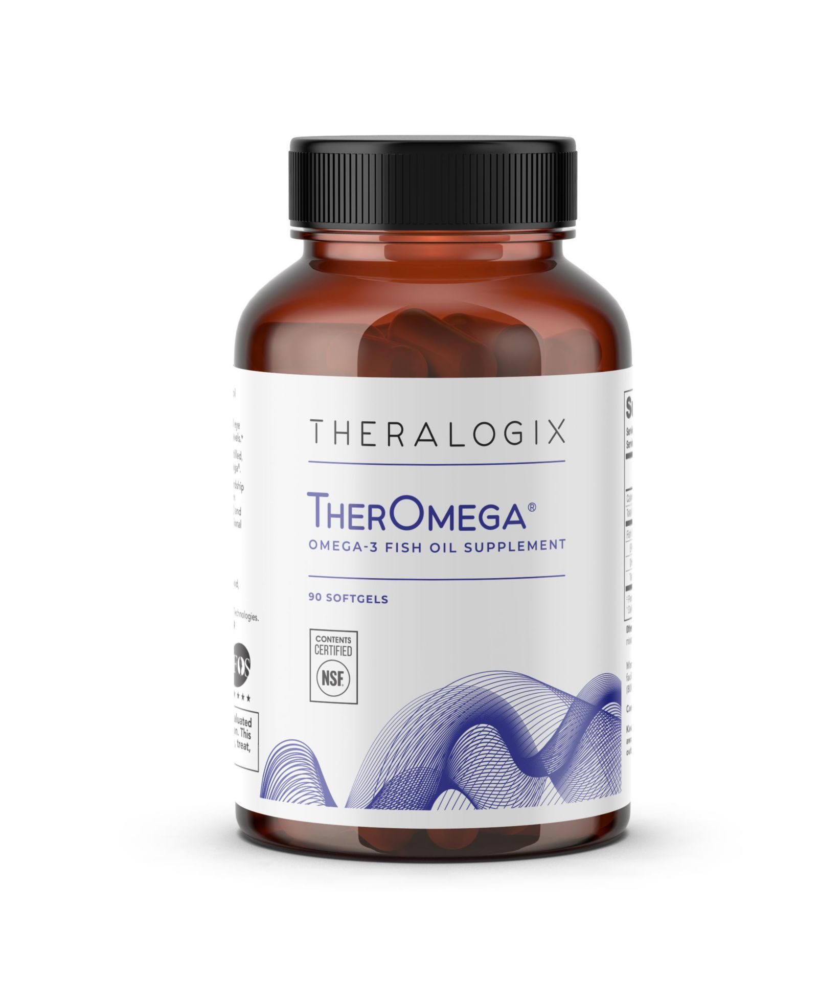 Биологически активная добавка Theralogix TherOmega Omega-3 Fish Oil, 90 шт.