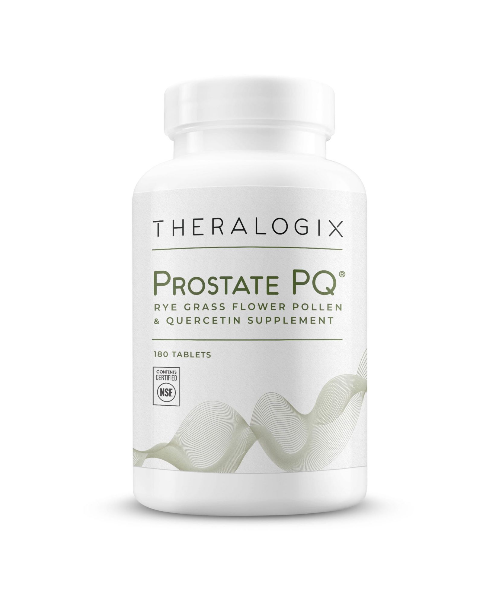 Theralogix добавка Prostate PQ для мужчин — экстракт пыльцы ржи и кверцетин, поддержка мочеполовой системы, 90 дней, NSF Certified