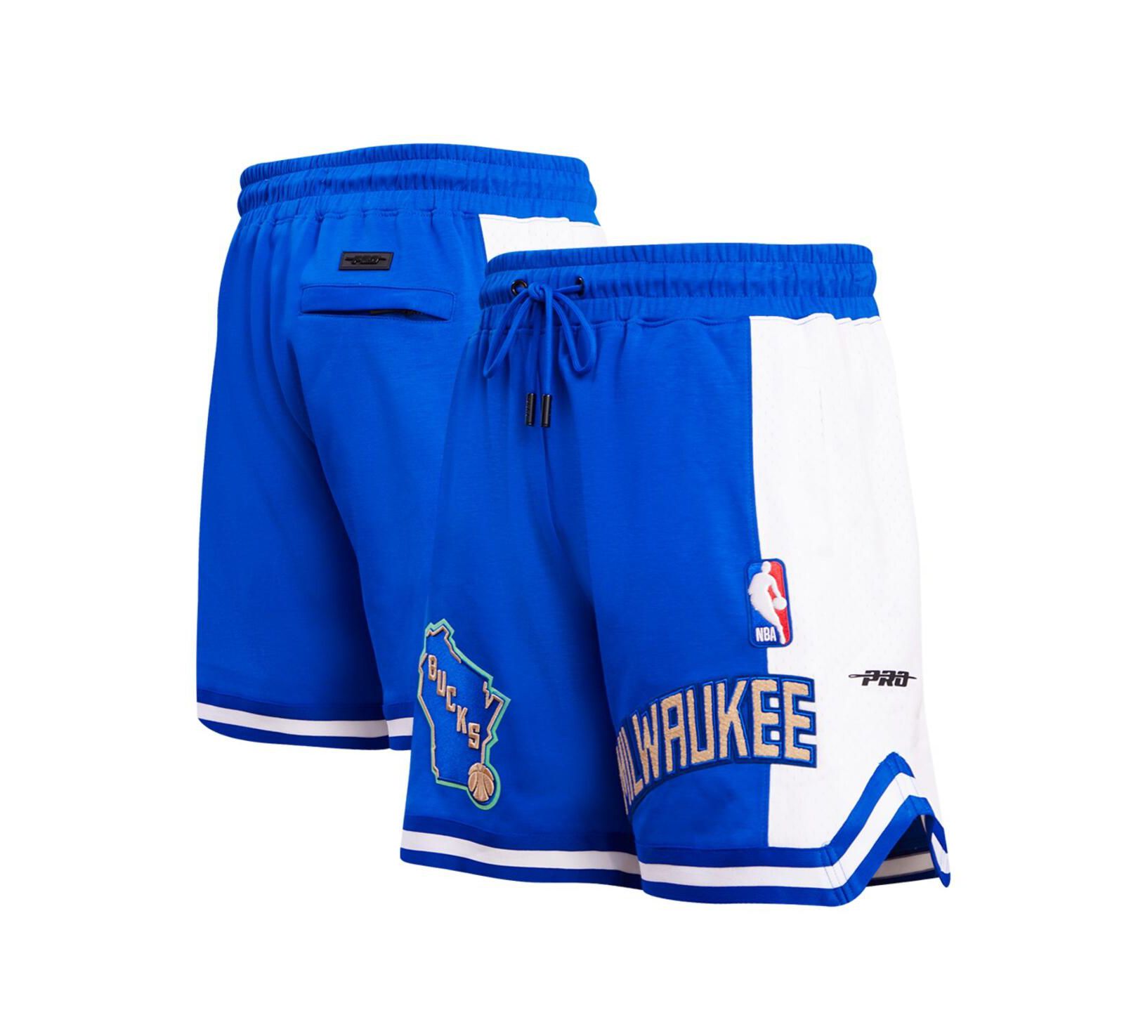 Men's Pro Standard Royal Milwaukee Bucks 2023/24 City Edition DK Shorts
