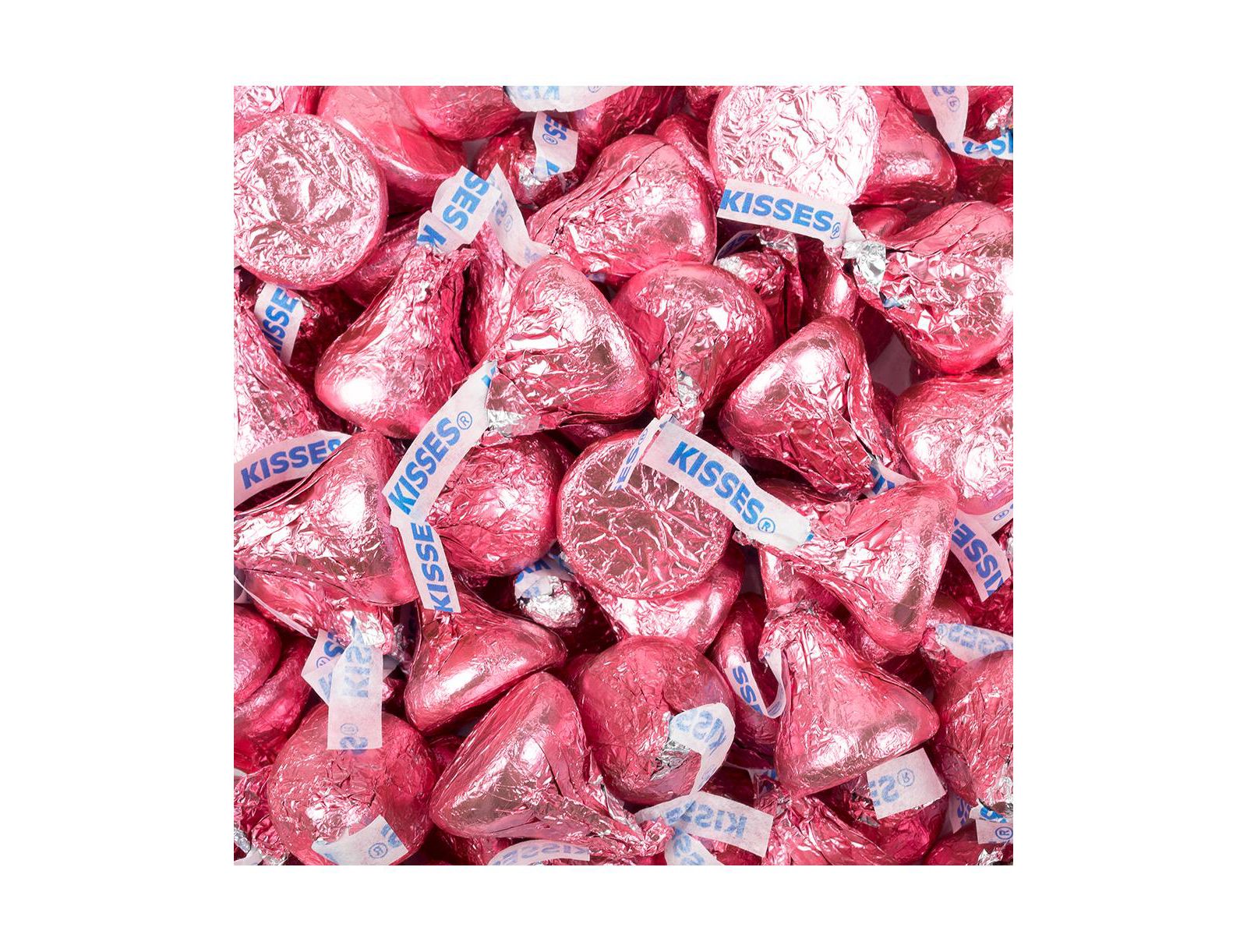 Шоколад Hershey's Kisses Pink Milk Chocolates 90 Pieces
