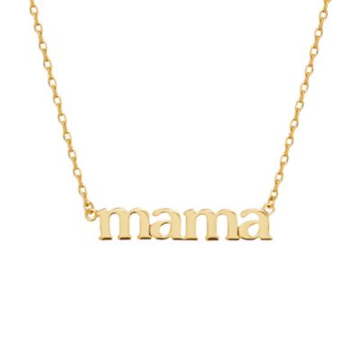Подвеска-ожерелье Ana Luisa Mama с напылением 14K Gold