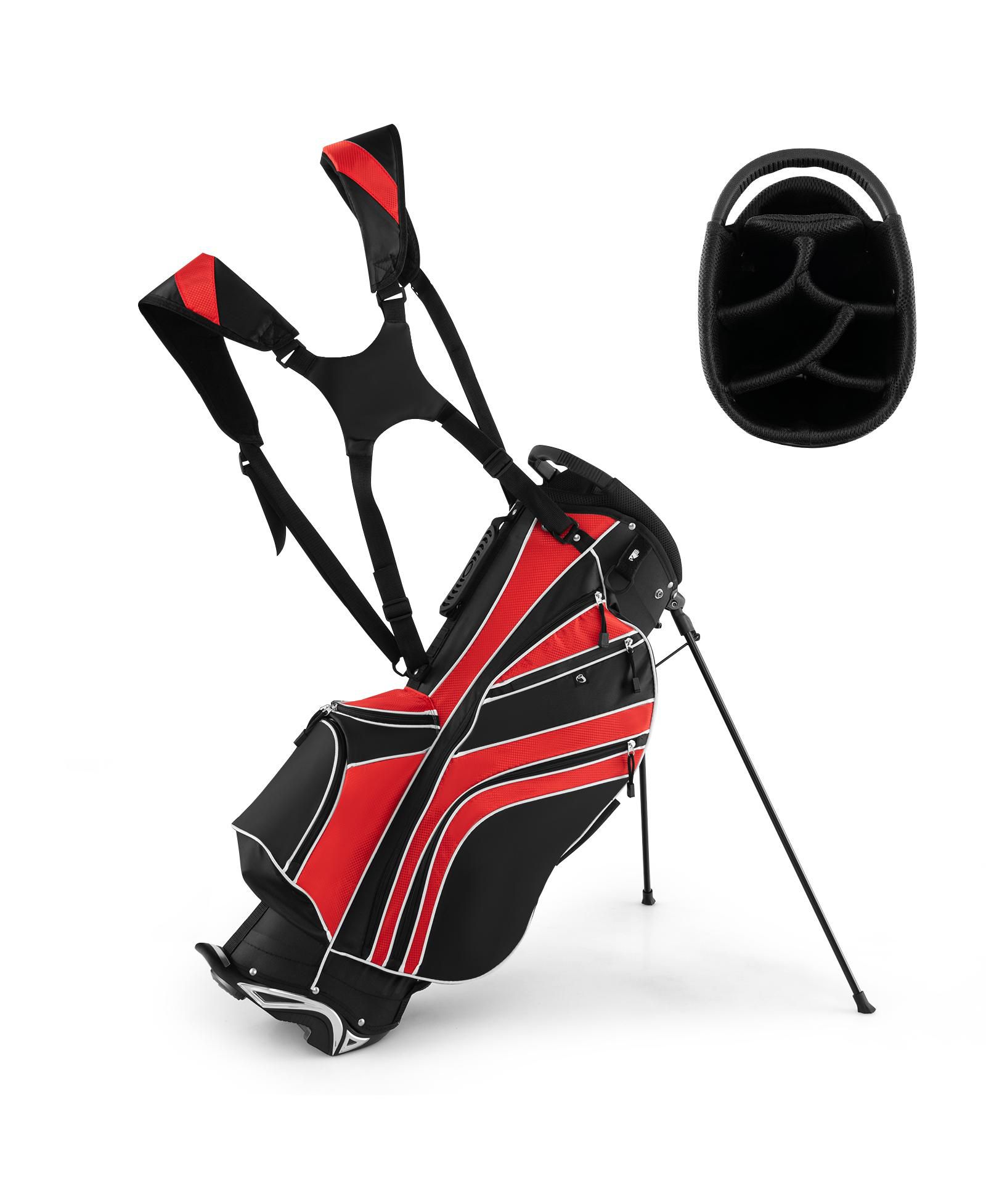 Спортивная сумка-чехол SUGIFT Golf Stand Cart Bag с 6-секционным отделением