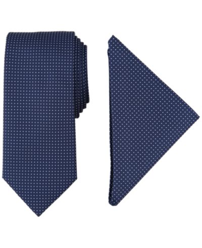 Мужской набор Nautica Tjorn Dot Te & Pocket Square Set