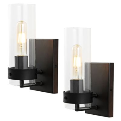Harper Coastal минималистичное LED-бра настенное из железа и стекла (набор из 2 шт)