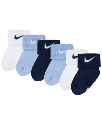 Nike Baby Boys' and Girls' Terry Socks, 6-Pack