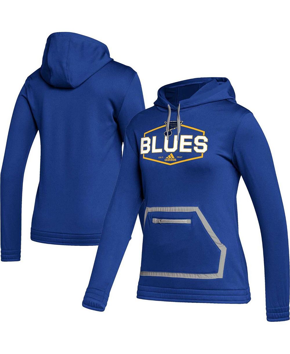 Женское худи adidas Blue St. Louis Blues Team
