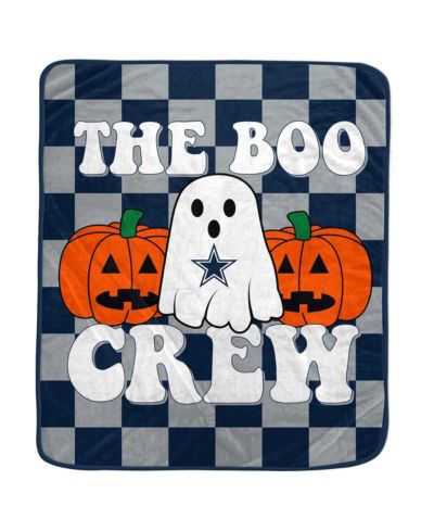 Фланелевый флисовый плед Dallas Cowboys Boo Crew, 50" x 60"