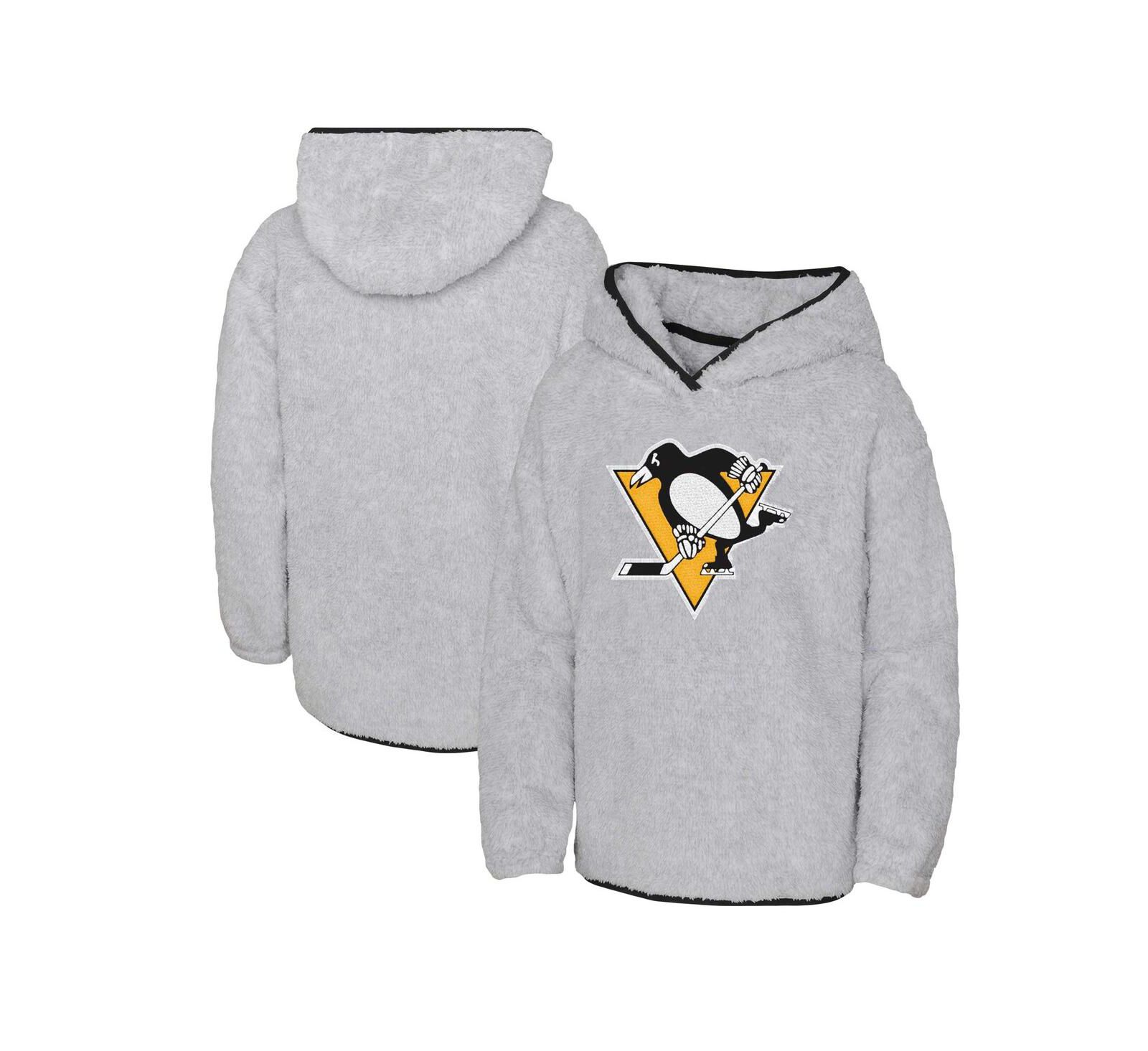 Детская толстовка-худи Pittsburgh Penguins Ultimate Teddy Fleece с мехом