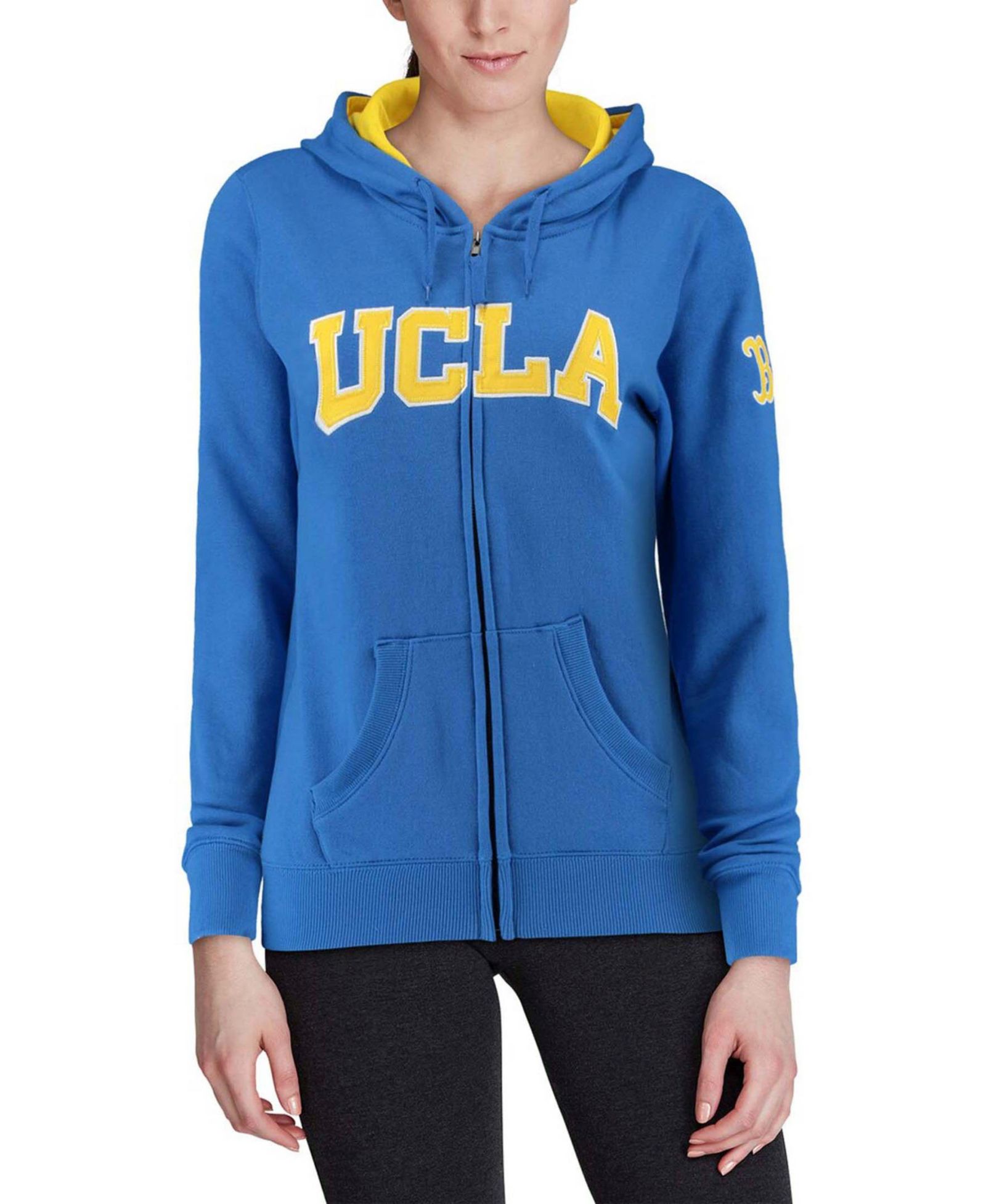 Женское худи Colosseum UCLA Bruins Arched Name Full-Zip