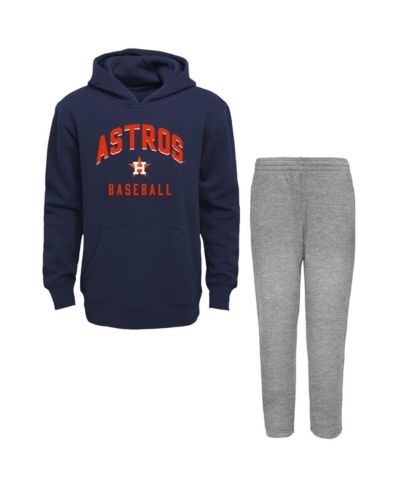 Комплект худи и брюк Outerstuff Toddler Boys and Girls Houston Astros Play-By-Play