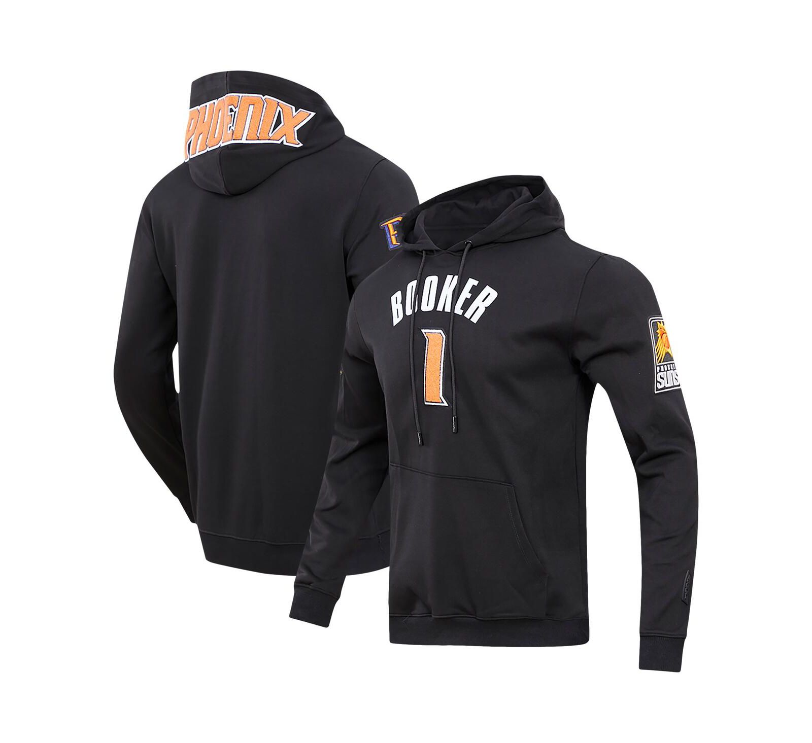 Pro Standard Мужское худи Phoenix Suns Devin Booker Black Pullover