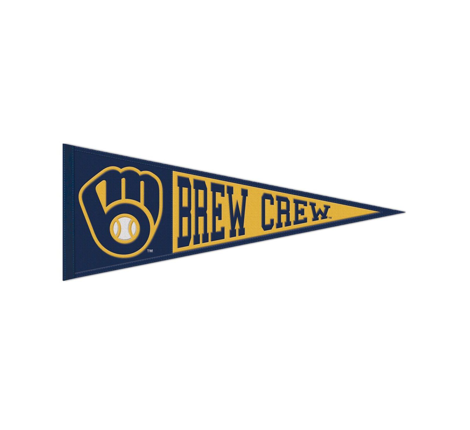 Wincraft Milwaukee Brewers 13" x 32" Slogan Pennant