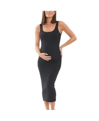 Женское трикотажное платье Ripe Maternity Luxe Black