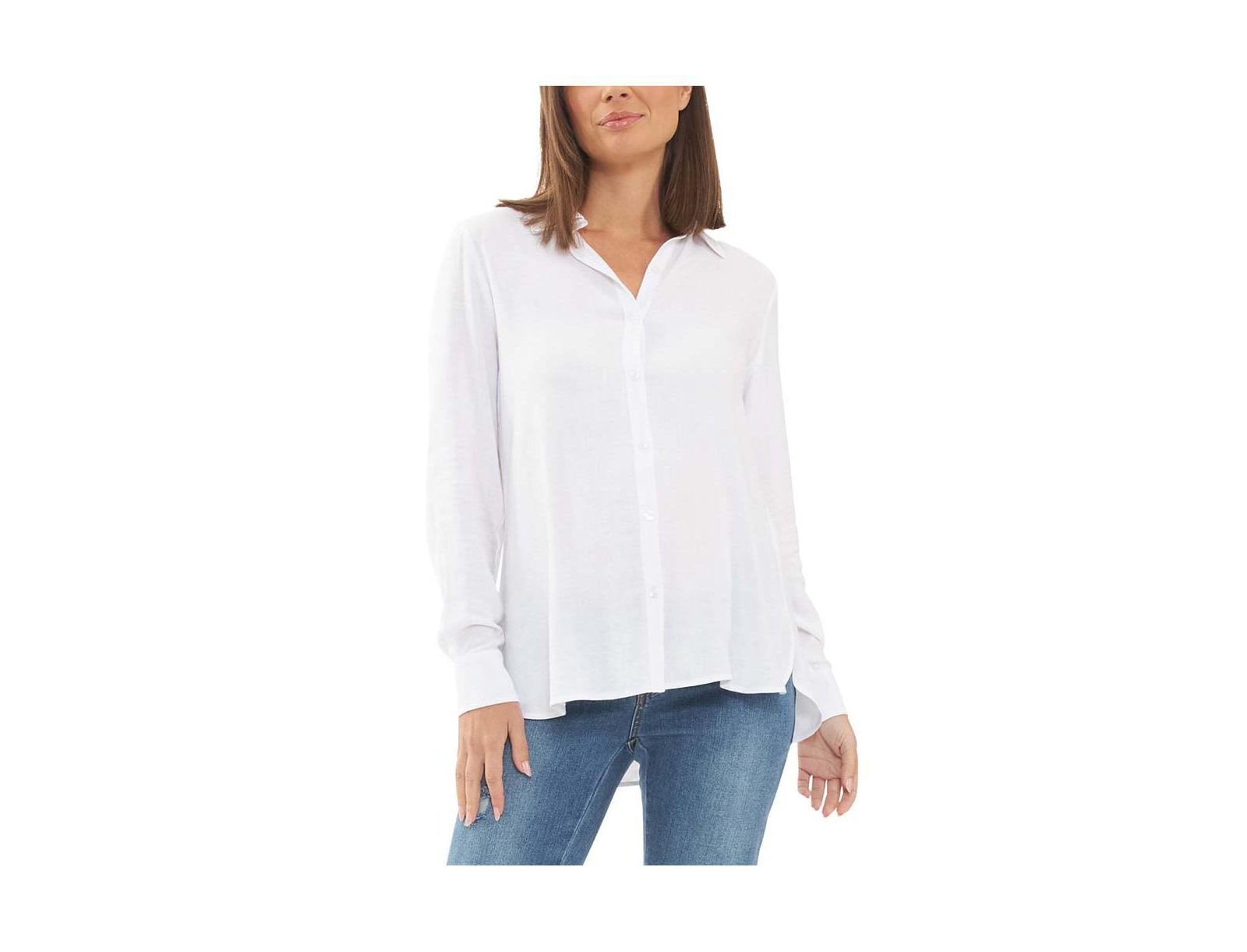 Ripe Maternity Clara Relaxed Button Up Shirt White