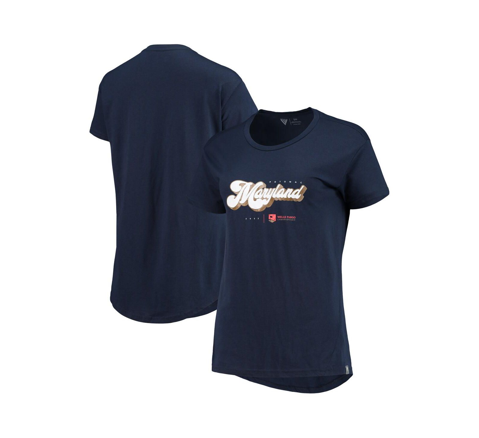 LevelWear Женская футболка Maryland T-shirt Navy Wells Fargo Championship