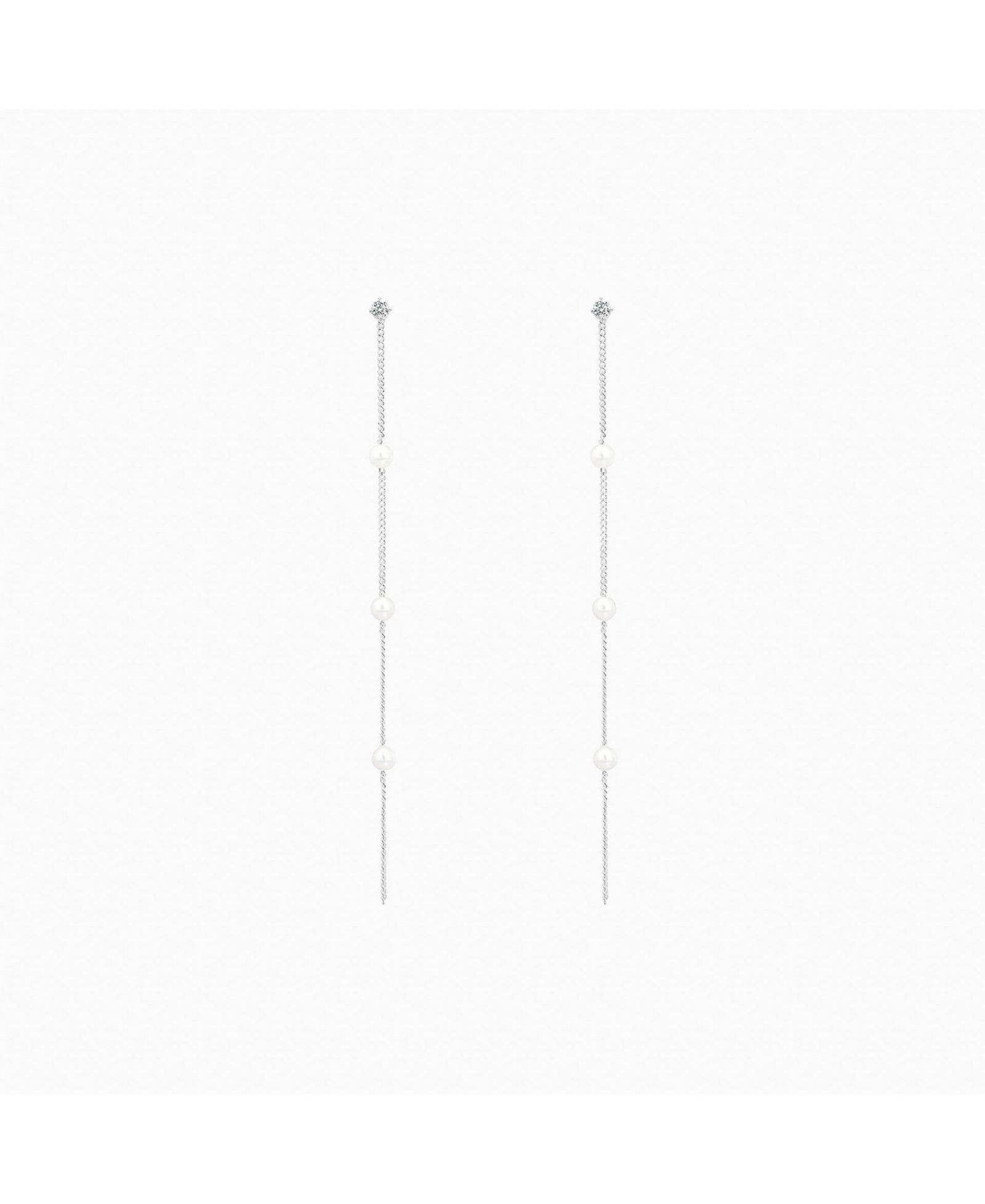 Bearfruit Jewelry Серьги из стерлингового серебра с жемчугом