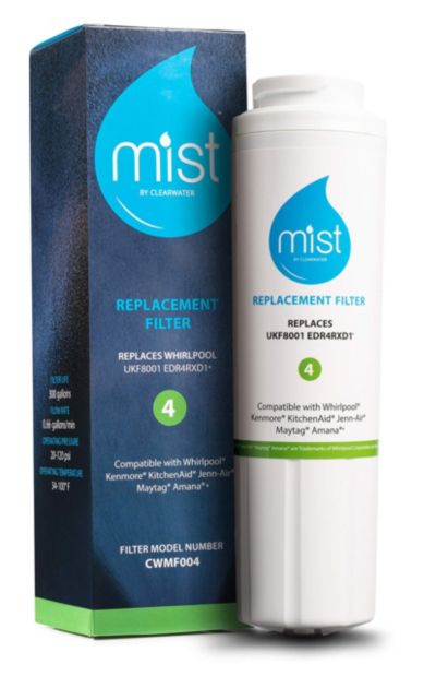 Фильтр для воды Mist UKF8001, замена для Maytag, Whirlpool, Kenmore