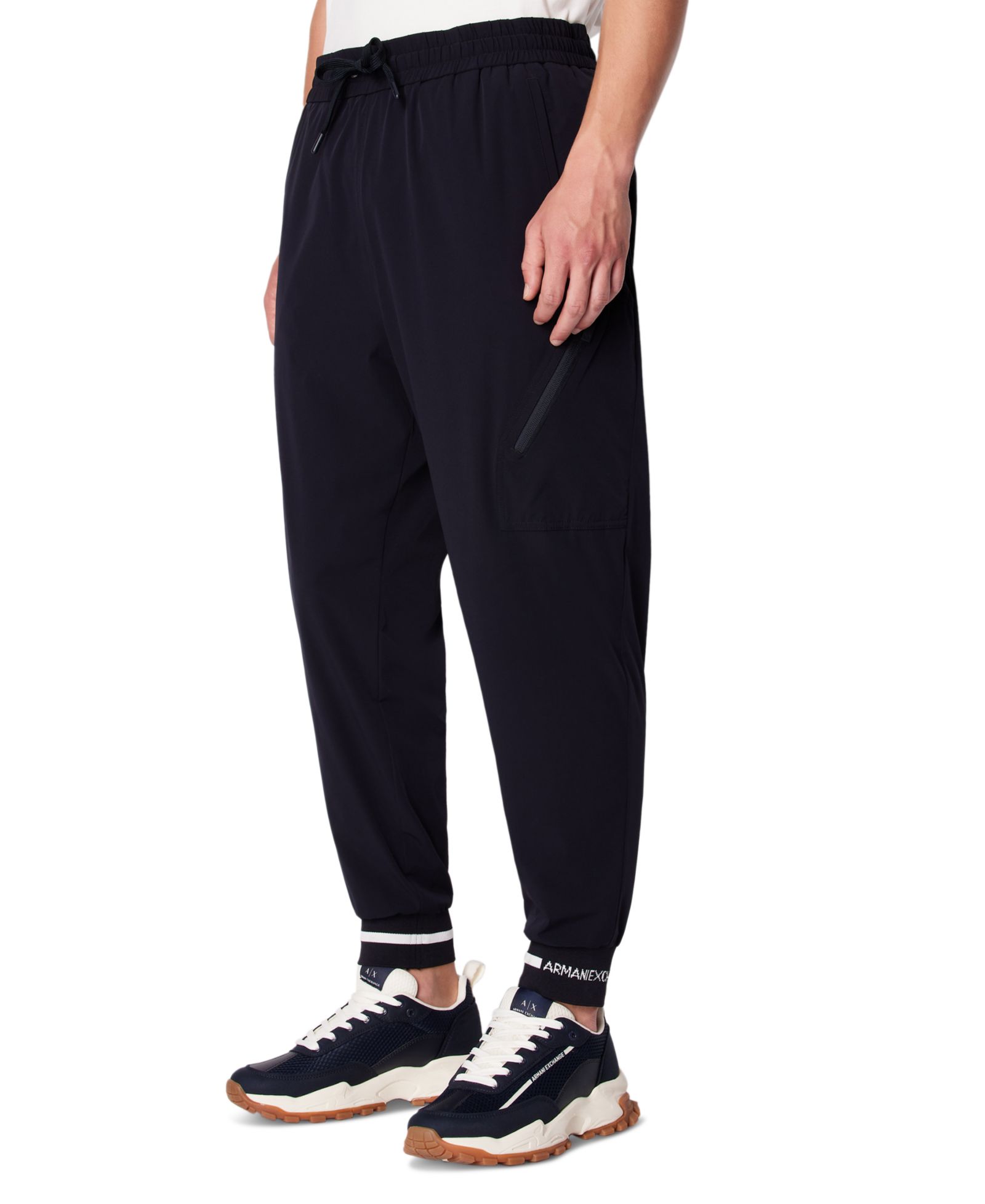 A|X Armani Exchange Men's Stretch Cargo Trouser Joggers