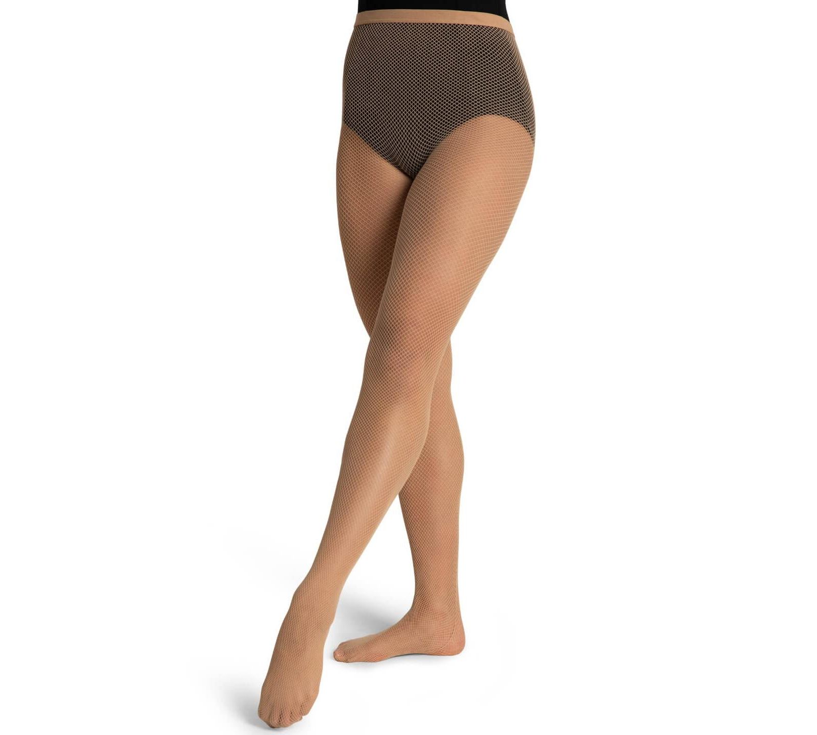 Capezio Женские классические сетчатые колготки с швом