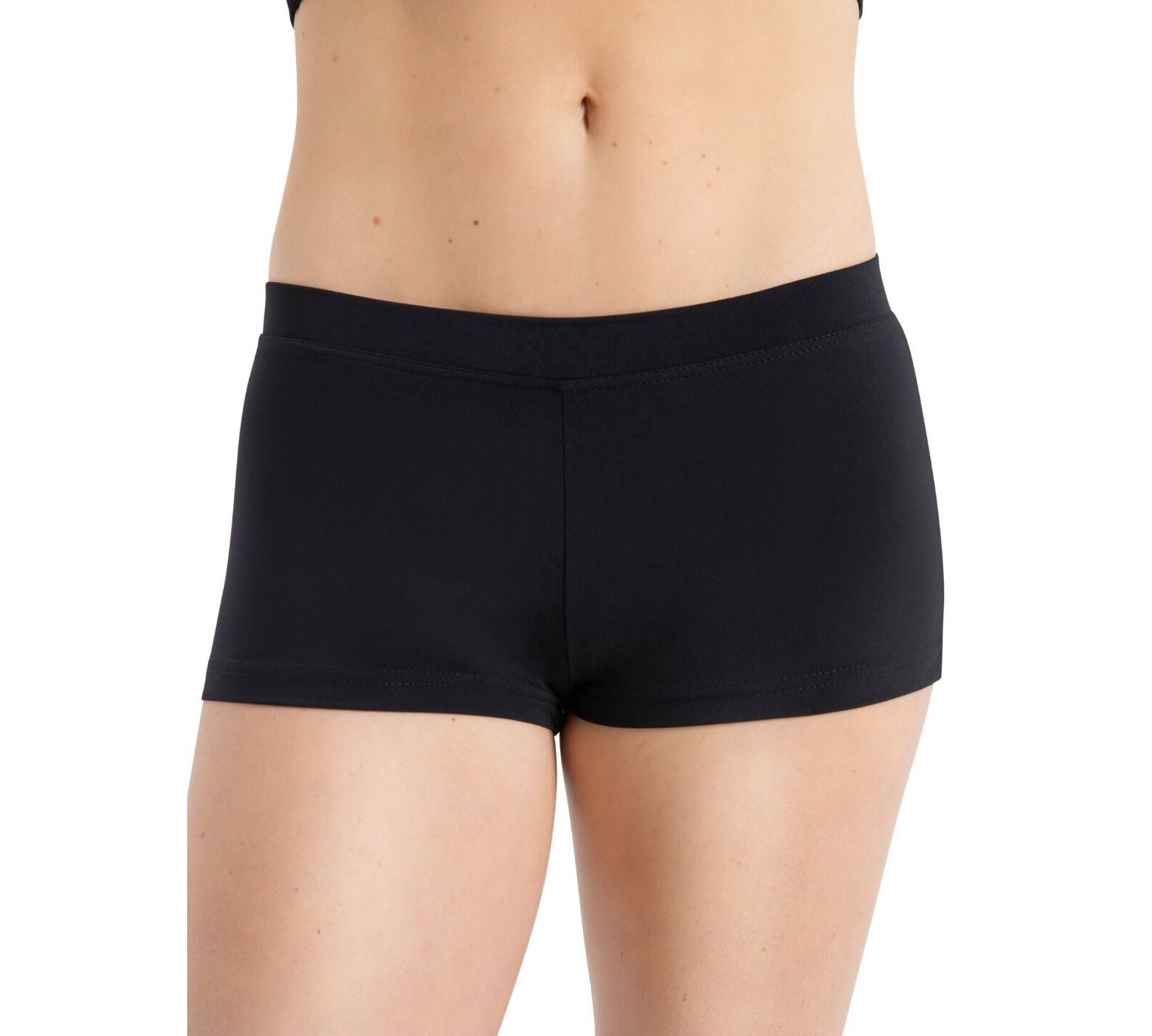 Capezio Plus Size Boy Cut Low Rise Shorts