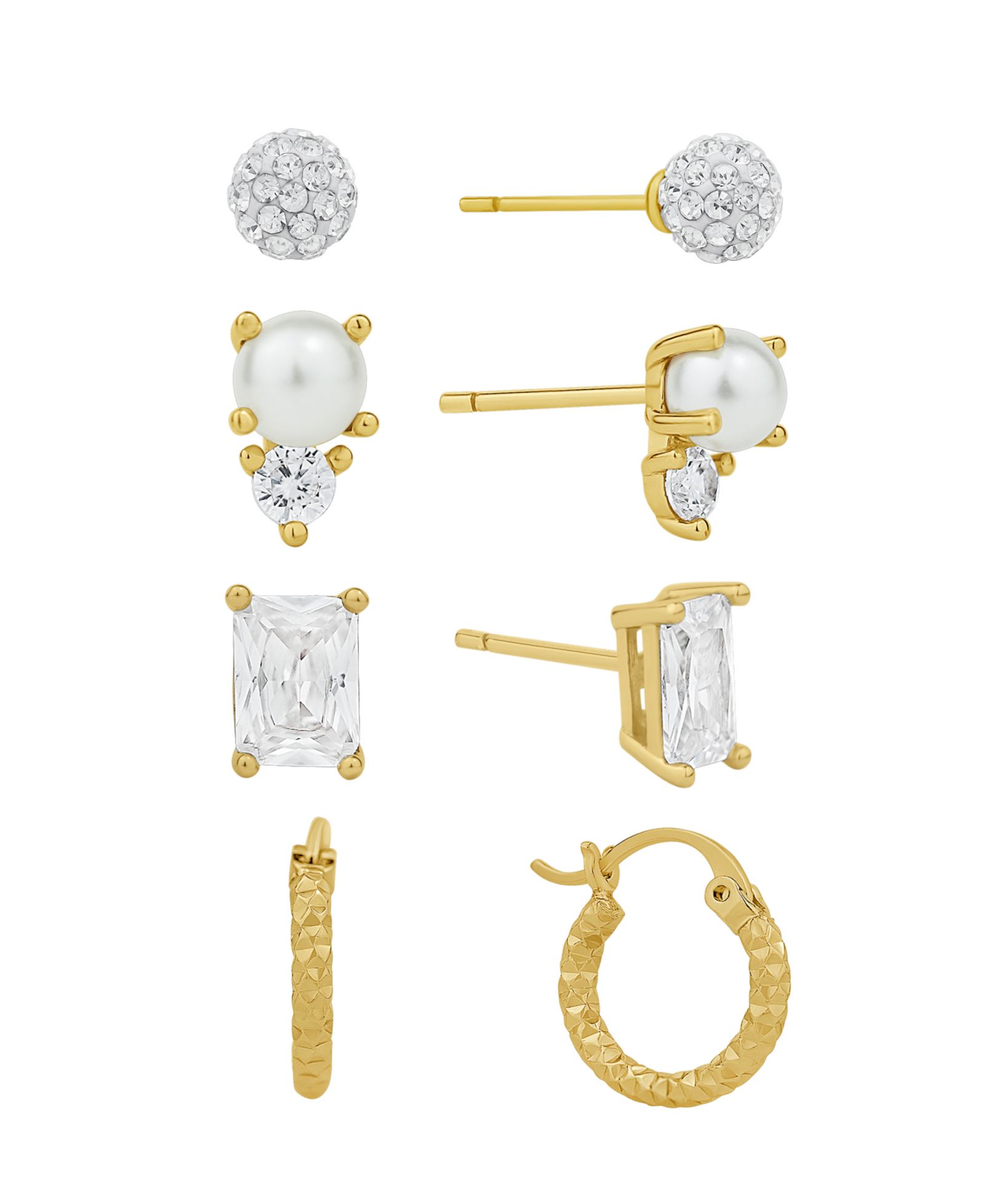 Набор серег And Now This Cubic Zirconia and Imitation Pearl