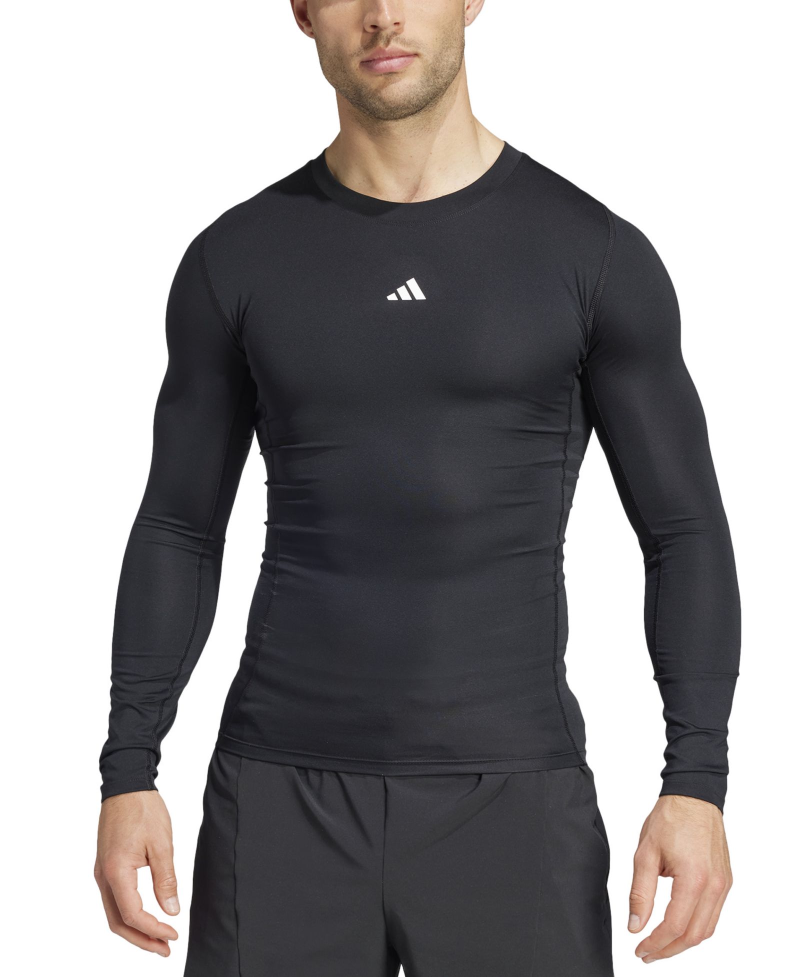 Мужская компрессионная футболка adidas Tech-Fit с коротким рукавом