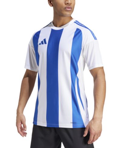 adidas Men's Stripe Logo Jersey T-Shirt