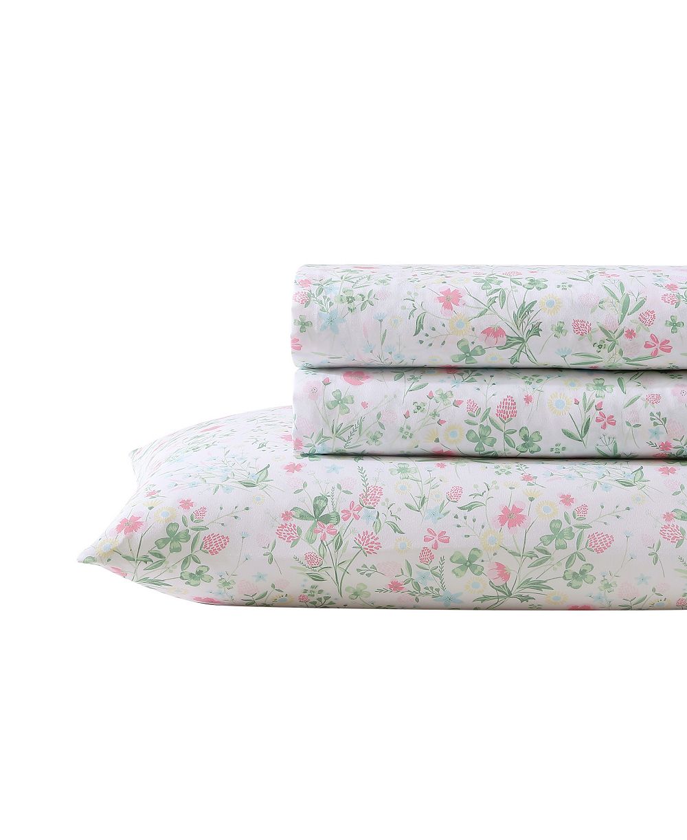 Детский комплект из 3 простыней Laura Ashley Microfiber Twin XL