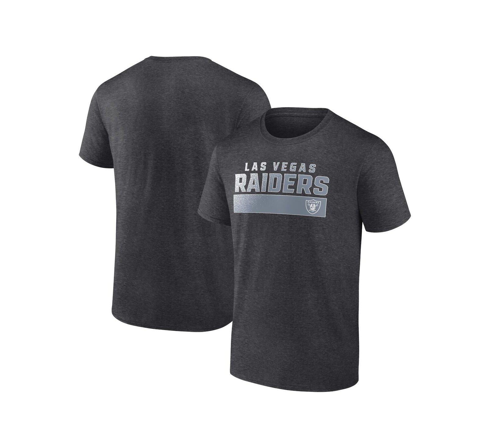 Men's Fanatics Charcoal Las Vegas Raiders T-shirt