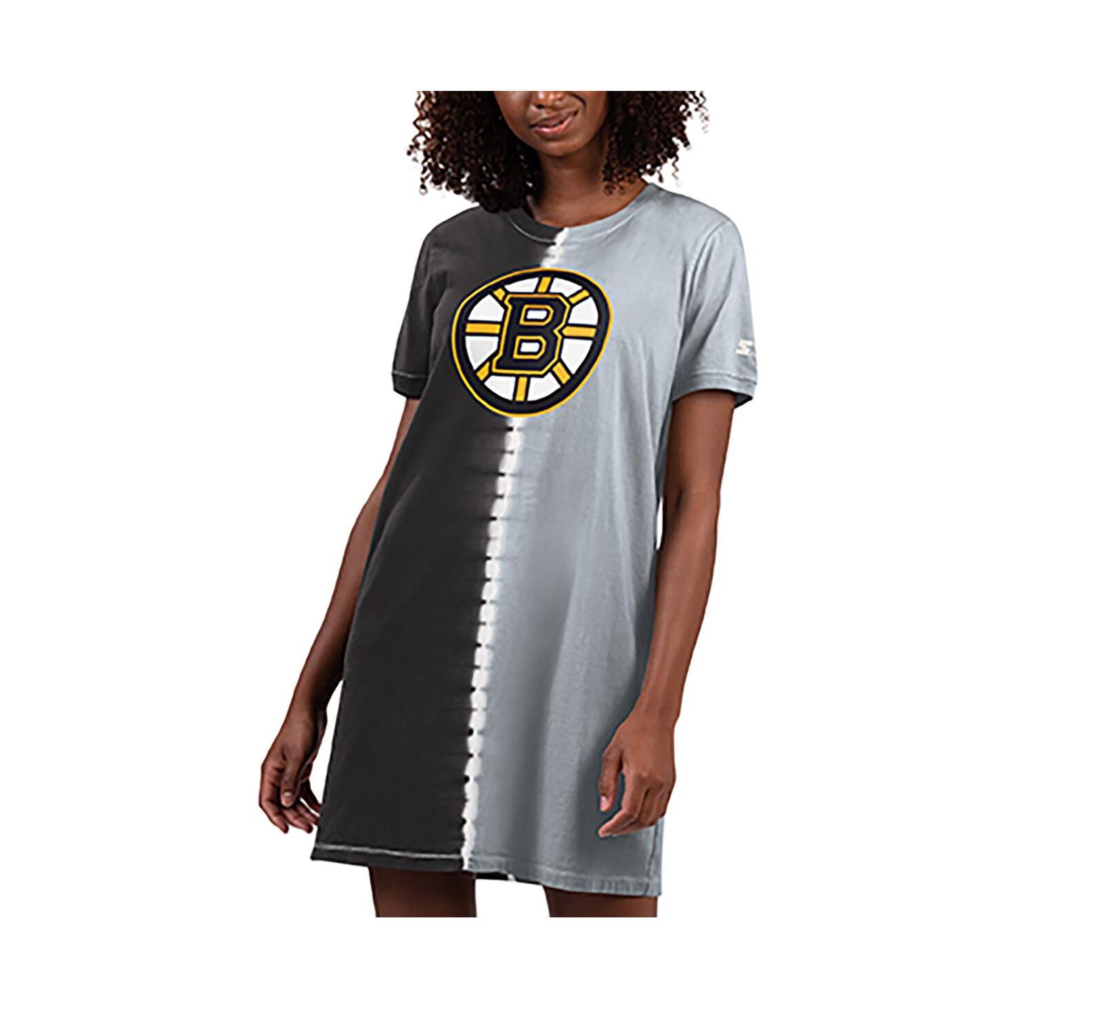 Платье-кеды Starter Black Boston Bruins Ace Tie-Dye Женское