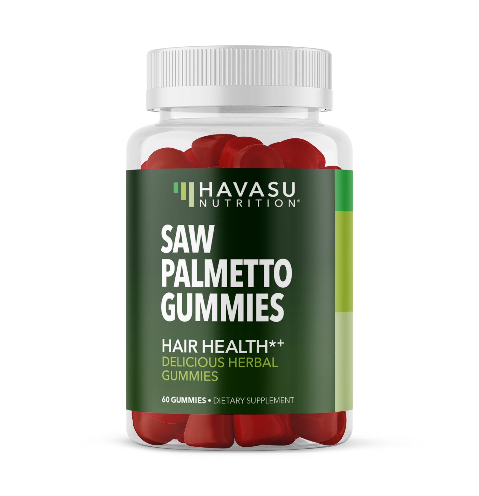 Желейные витамины Saw Palmetto Raspberry Flavored Havasu Nutrition 60ct