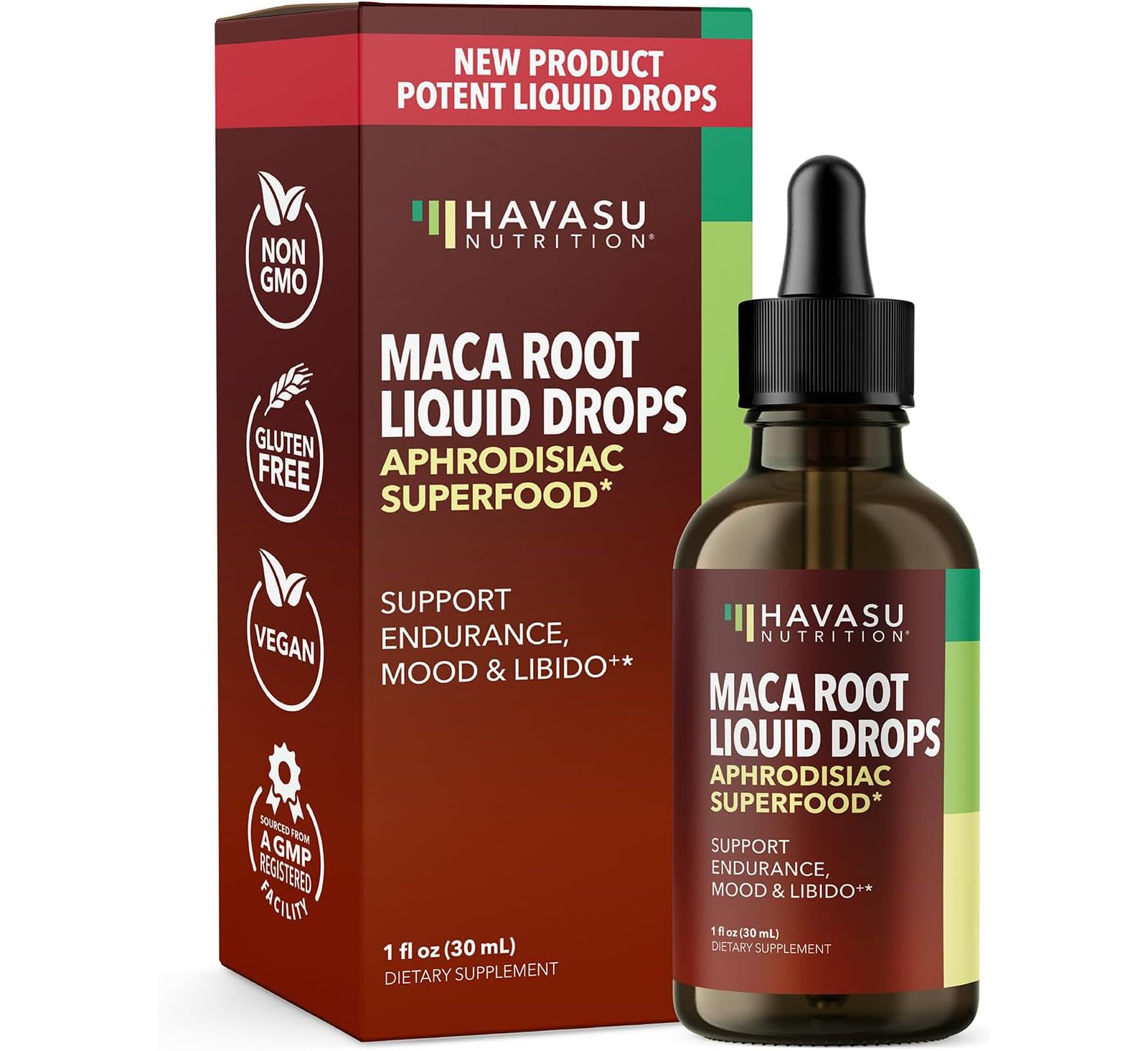 HAVASU NUTRITION Organic Maca Root экстракт, 1 fl oz