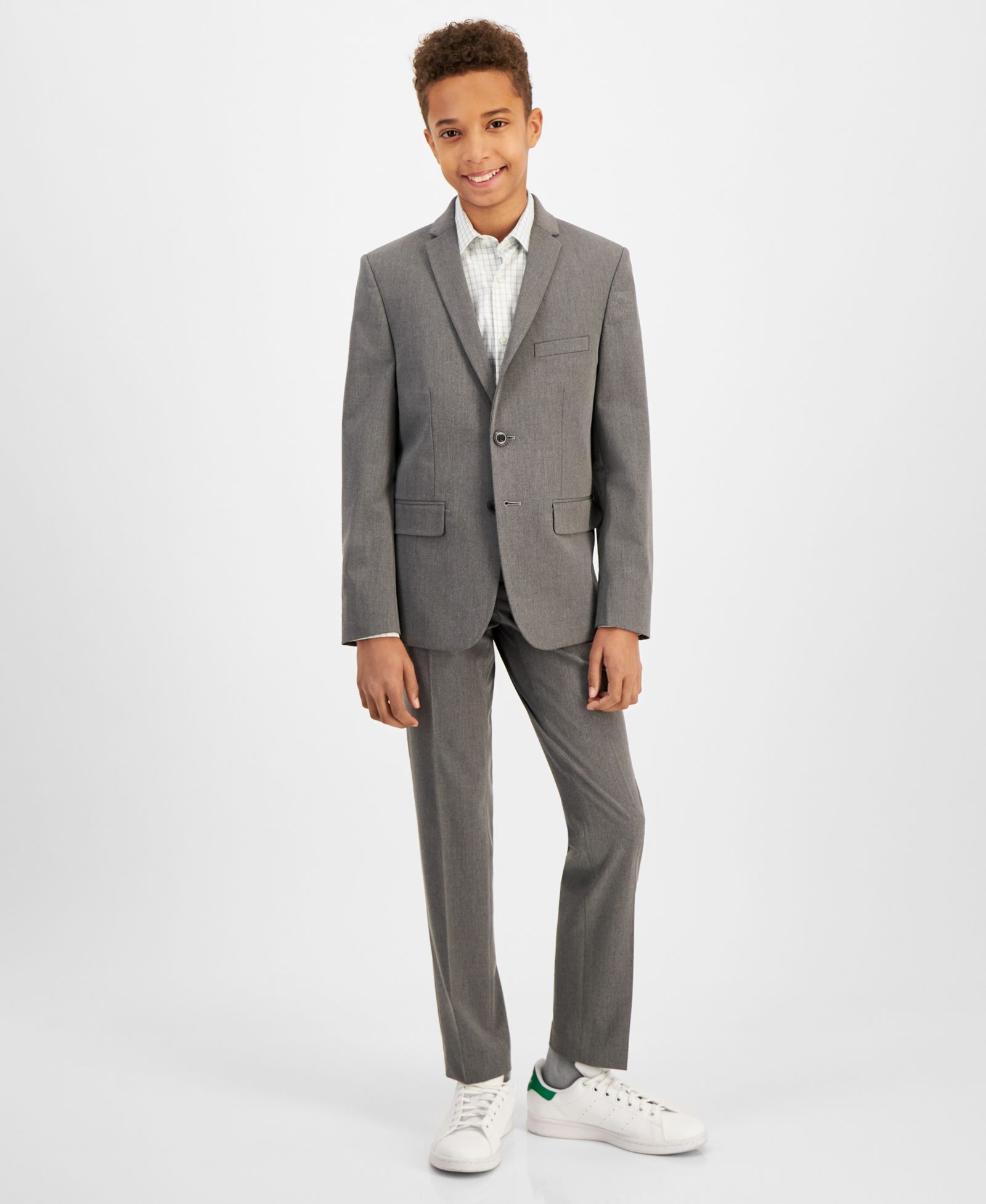 Michael Kors Boys 8R-20R Classic Fit Stretch Suit Jacket