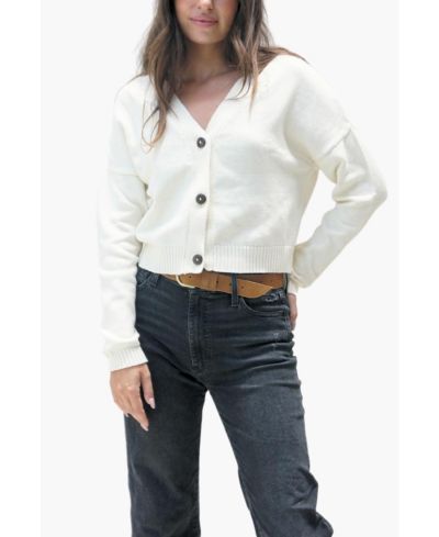 Женский хлопковый кардиган Paneros Clothing Diana Crop