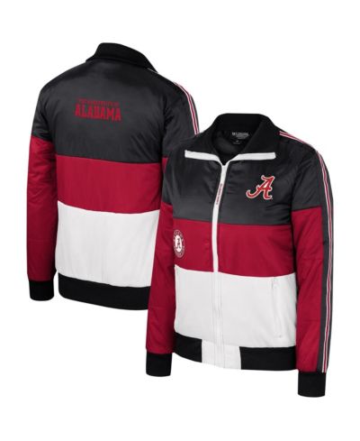 Женская куртка The Wild Collective Crimson Alabama Crimson Tide Color-Block Puffer Full-Zip
