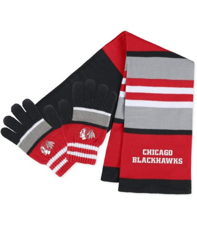 Женский набор перчаток и шарфа WEAR by Erin Andrews Chicago Blackhawks