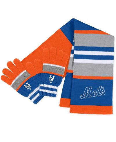 Женский набор WEAR by Erin Andrews New York Mets: перчатки и шарф