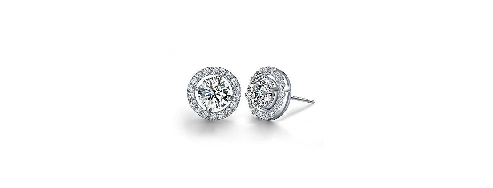 Серьги-гвоздики Dloria Hope Earrings Cubic Zirconia
