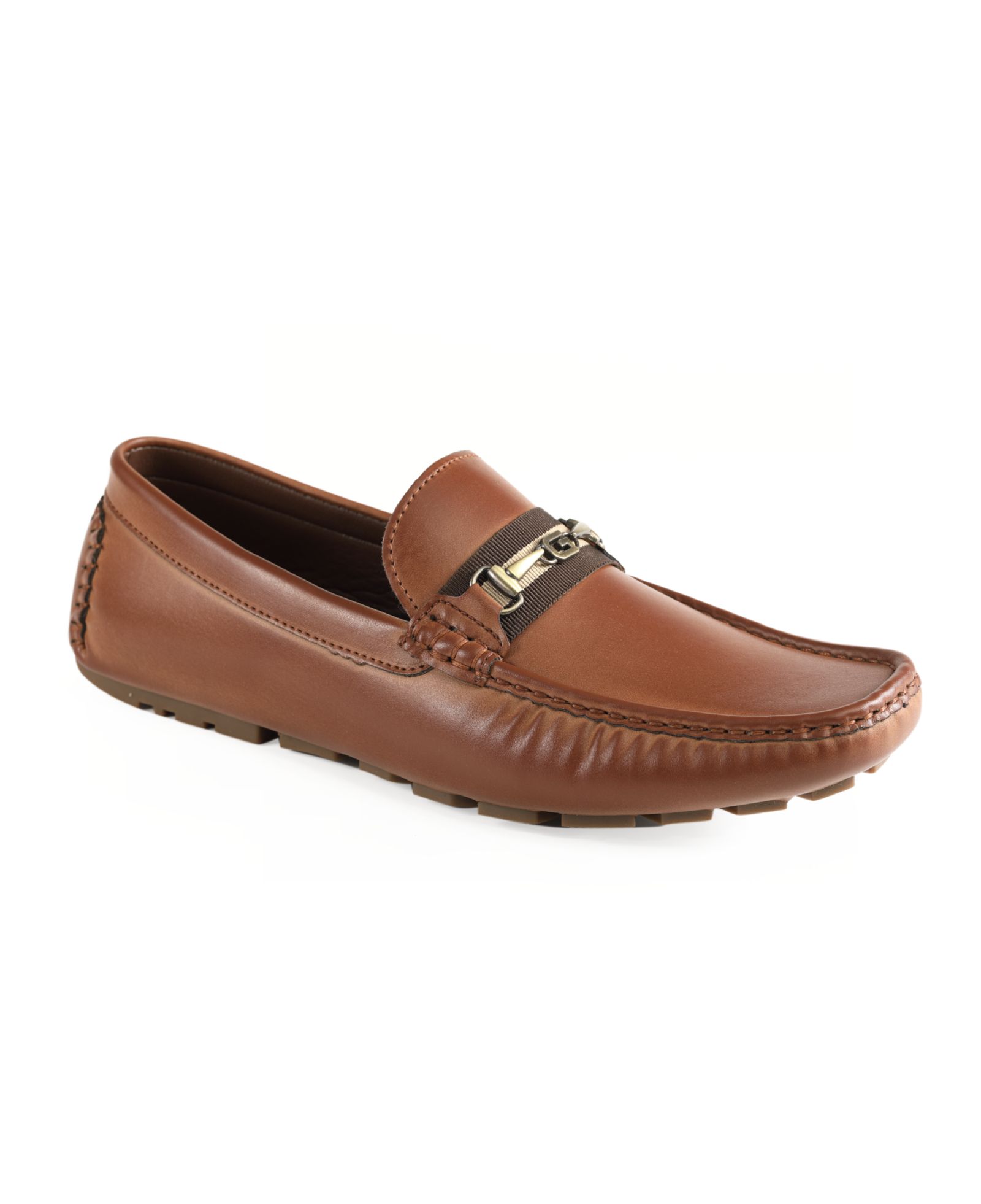 GUESS Men's Aarav Moc Toe Slip On Driving Loafers