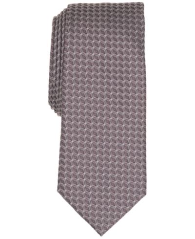 Alfani Men's Moores Geo-Pattern Tie, Created for Macy's