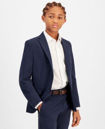 Kenneth Cole Reaction Big Boys Stretch Slim Fit Jacket